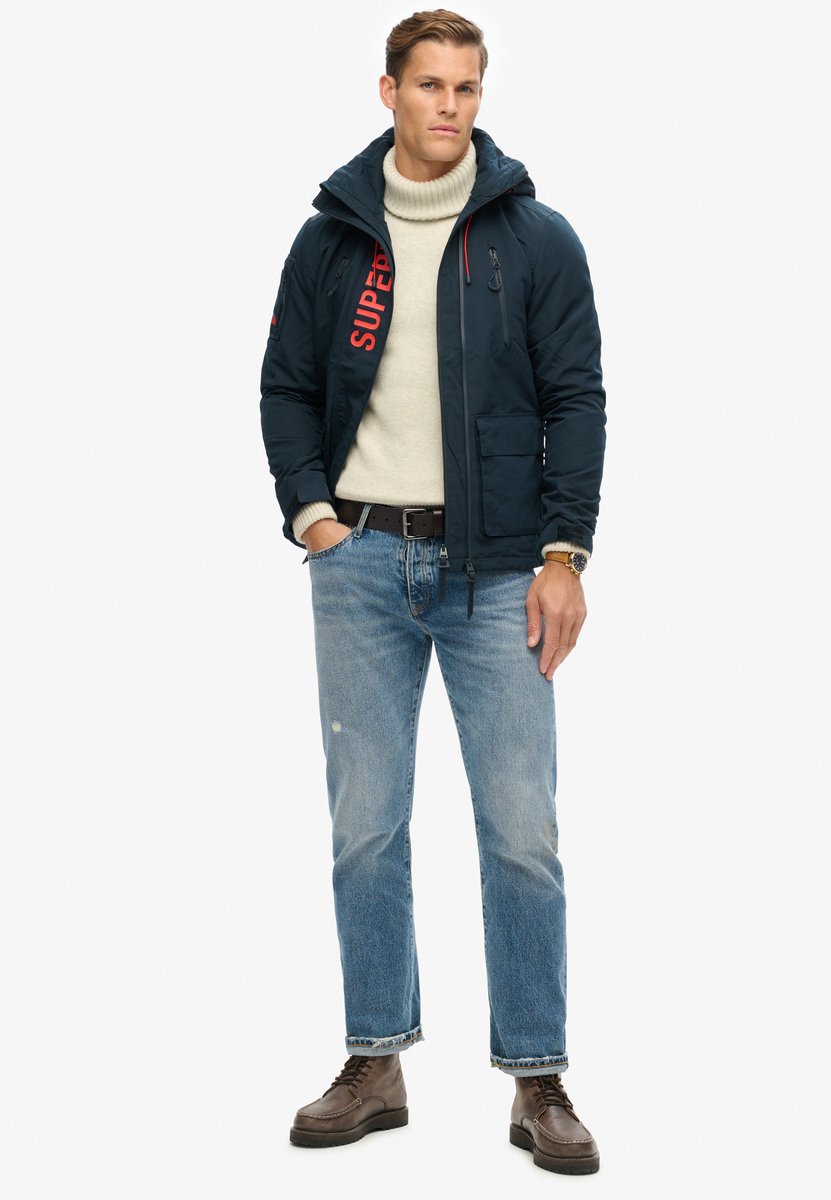 Superdry Ultimate SD windcheaterjack Heren Marineblauw