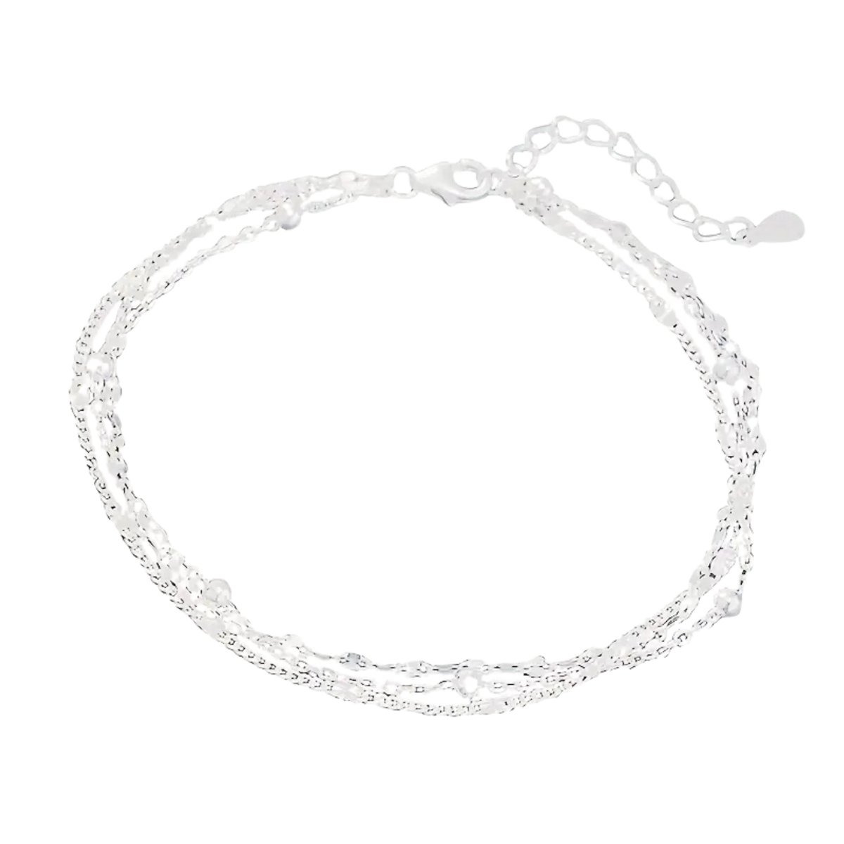 Nivard Armband - Staal - Nep Zilver - Dames - Zilver