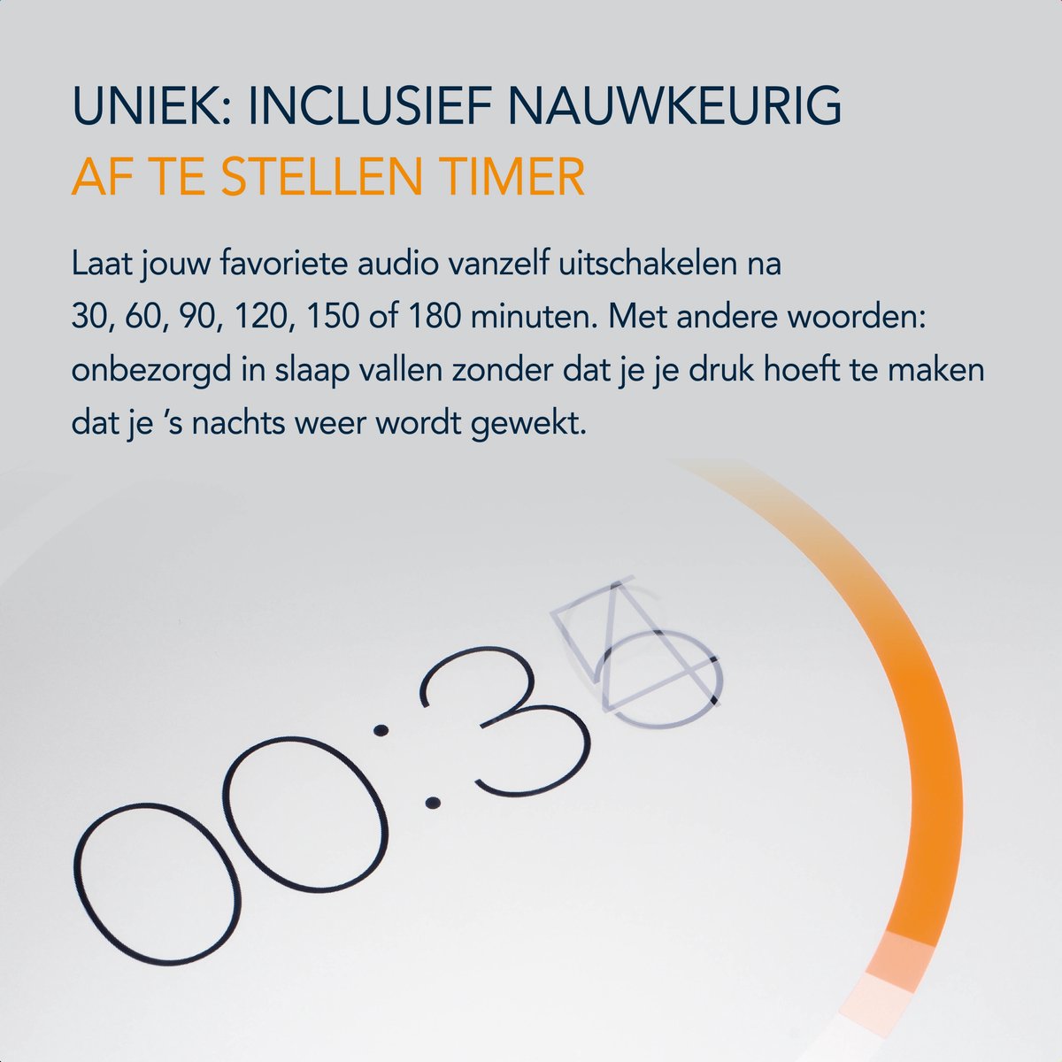 Slowwave Premium Bluetooth Slaapmasker - White Noise Versie (10 ingebouwde relax-geluiden) - Rose Quartz Edition - Met Binaural Beats - 100% verduisterend - Inclusief handige timer-functie - Koel en ademend - Platte 'spons speakers' voor zijslapers — afbeelding 6