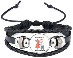 Akyol - later word ik modeontwerper armband zwart - Ontwerper - modeontwerpsters - fashion designer - kledingontwerper - couturier - stylist - modecreator - textielontwerper - ontwerper - kledingmaker - fashion artist