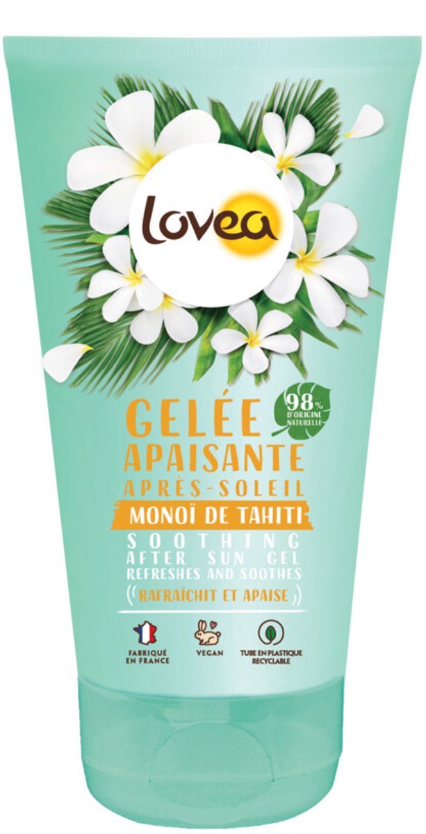 Goedkoopste 6x Lovea Sun Kalmerende Aftersun Jelly Tahiti Monoï 150 ml