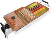 Bol.com 3-in-1 Grill - Elektrische Grill - Elektrische BBQ - 2000W Teppanyaki Grillplaat - met Antiaanbaklaag - voor 4-6 persone... aanbieding