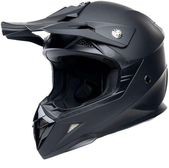 MOTOBLOUZ Motor Crosshelm Crosshelm DIRTY Zwarte mat L