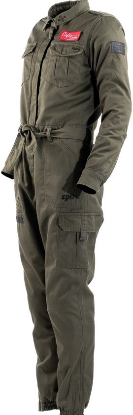 Combinaison textile moteur TRENDA femme 40 Kaki par MOTOBLOUZ