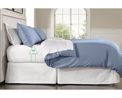 Molton Boxspring Hoeslaken Extra Hoge Hoek - 120x200