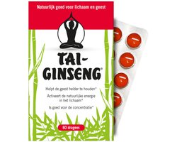 Tai-Ginseng - 60 Dragees - Voedingssupplement
