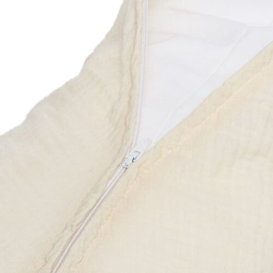 Snoozzz Voedingskussen Premium Kwaliteit - 185 cm – Microparel Vulling – Luxe Draagtas – Wasbare Hoes - Champagne