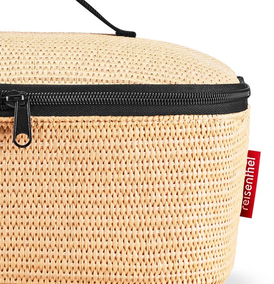 Reisenthel Coolerbag M Pocket Koeltas - 4,5L - Raffia Zwart van Reisenthel — afbeelding 5