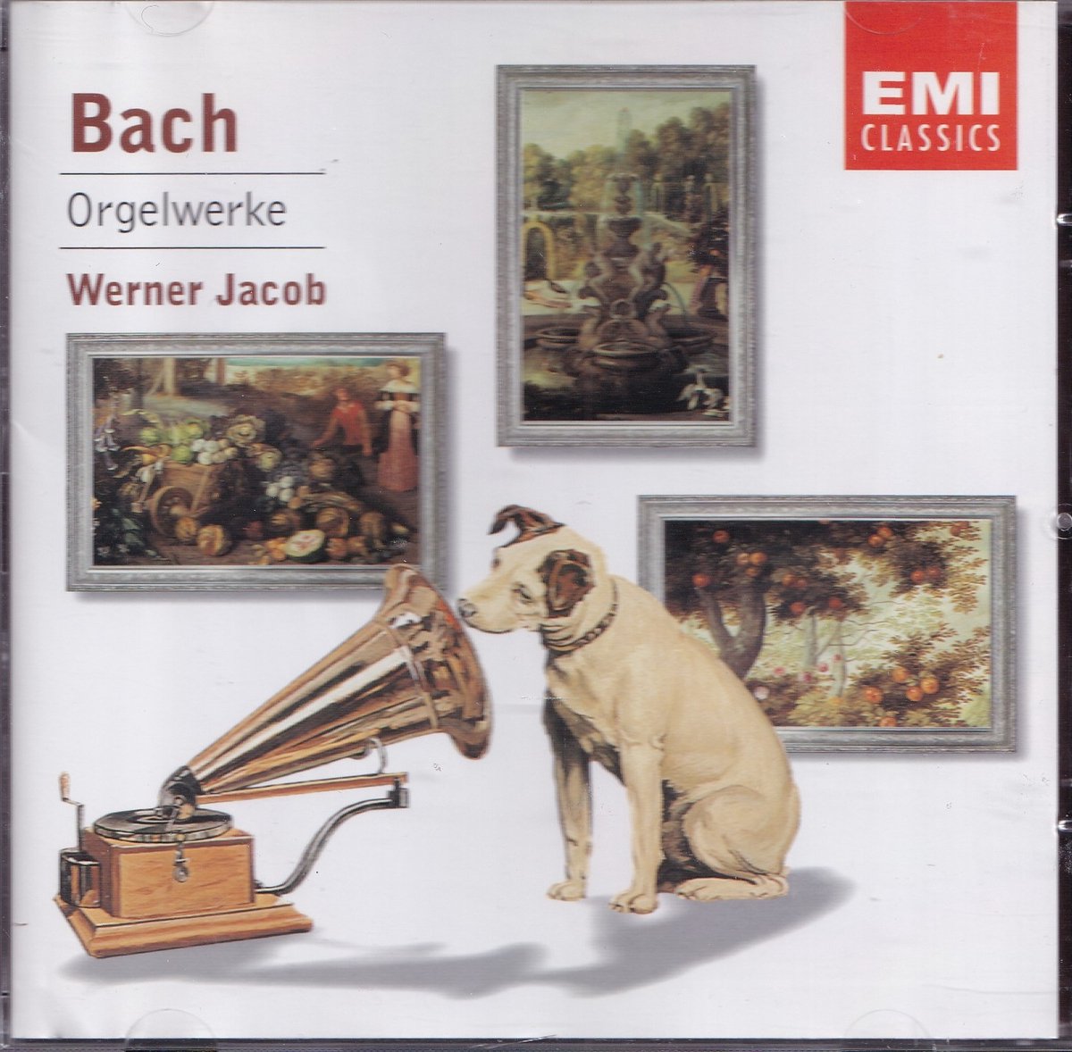 Orgelwerke - Johann Sebastian Bach - Werner Jacob bespeelt diverse orgels