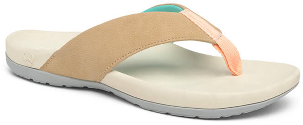 Suecos Havsand slippers dames maat 41 – beige – ergonomisch – ondersteunend – voetboog- en middenvoetsbeensteun - voorkomt wrijving en drukpunten – schokabsorberend – stevige grip – lichtgewicht - flexibel