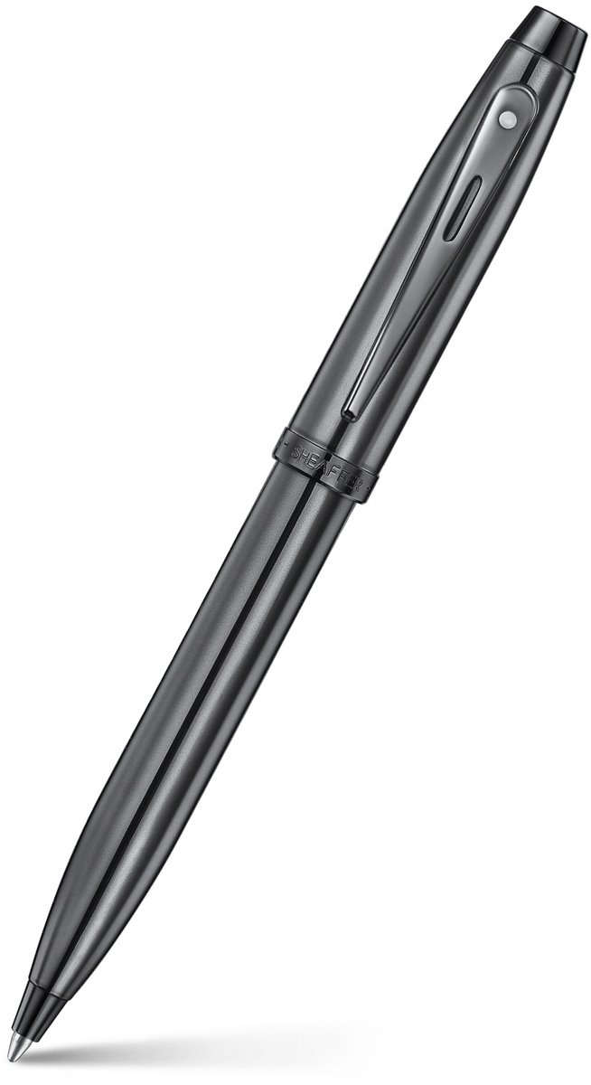 Sheaffer balpen 100/E9375 - Ionic Shiny dark grey gunmetal - SF-E2937551