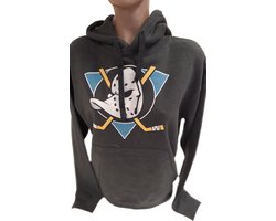 MIGHTY DUCKS - HOODIE -BLACK- L