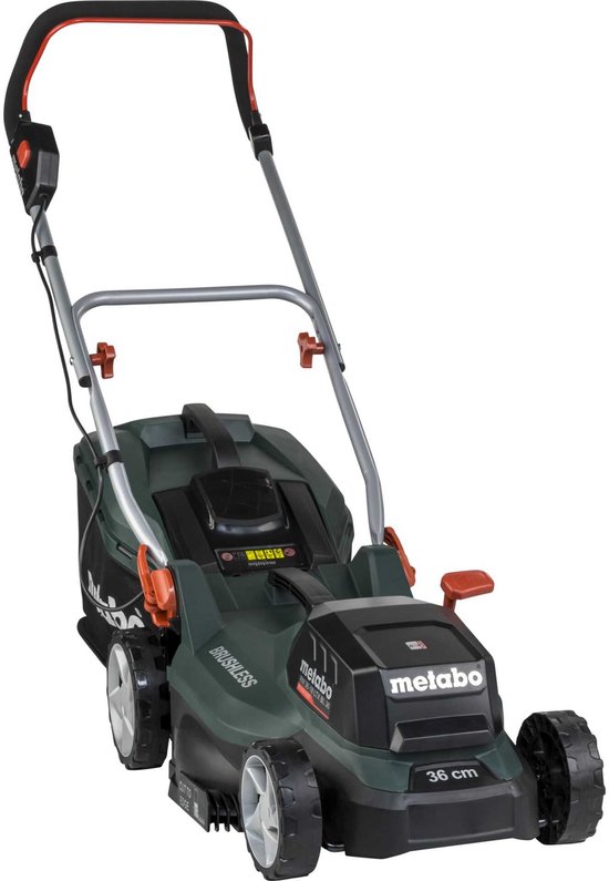 Metabo RM 36-18 LTX BL 36 Grasmaaier Accu Incl. 2 accus, Incl. oplader 18 V Snijbreedte max. 36 cm van Metabo — afbeelding 2