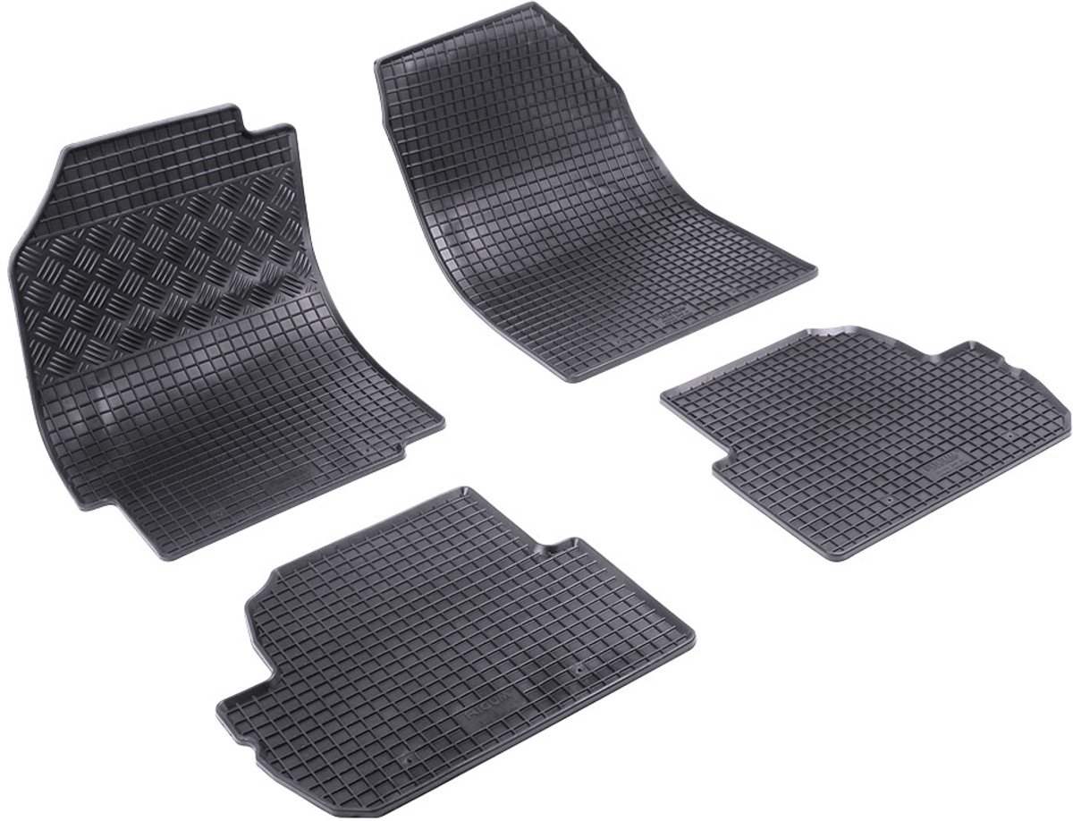 Automatten voor Chevrolet Spark (2010-2015) - 4-delig - Rubber