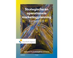 Omslag van Strategische en operationele marketingplanning-Kernstof B