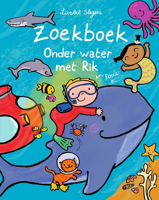 Rik 1 - Zoekboek Onder water met Rik - cover