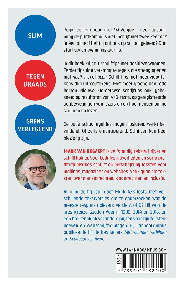 101 schrijftips die je moest missen op school - back cover