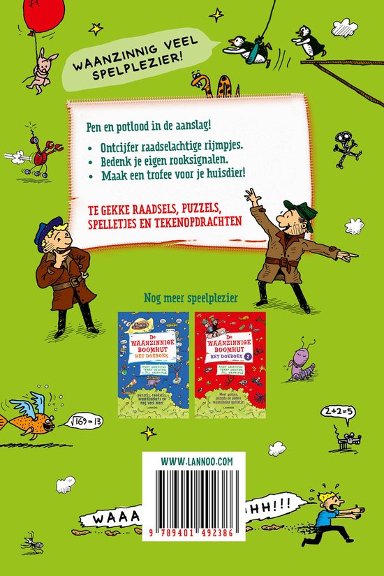 De waanzinnige boomhut - Het waanzinnige doeboek