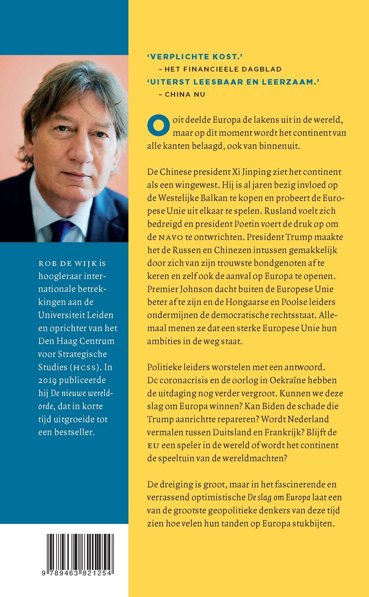 De slag om Europa - back cover