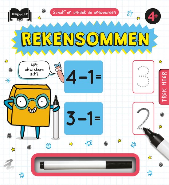 Rekensommen 4+ - cover