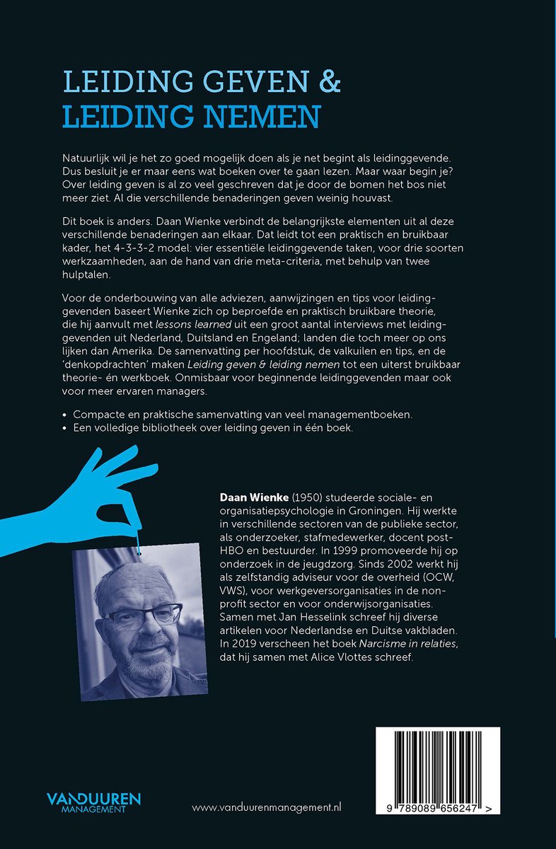 Leiding geven en leiding nemen - back cover