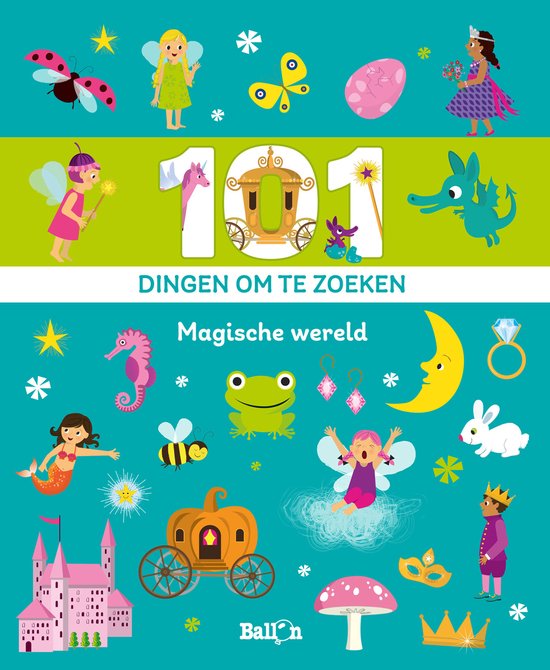 Mijn eerste zoekboek 0 - 101 dingen om te zoeken: magische w ... - cover