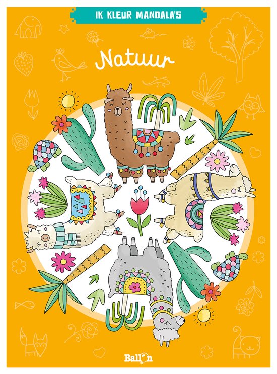 Ik kleur mandala's 1 - Natuur - cover