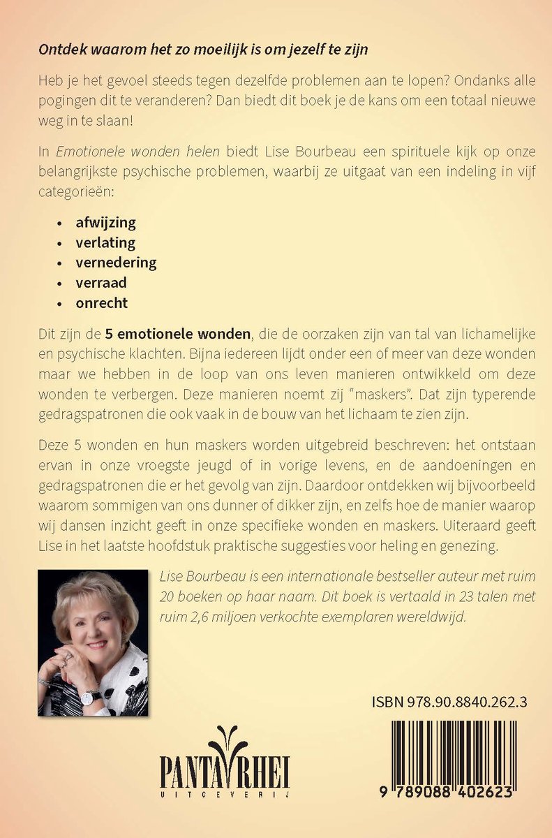 Emotionele wonden helen - back cover
