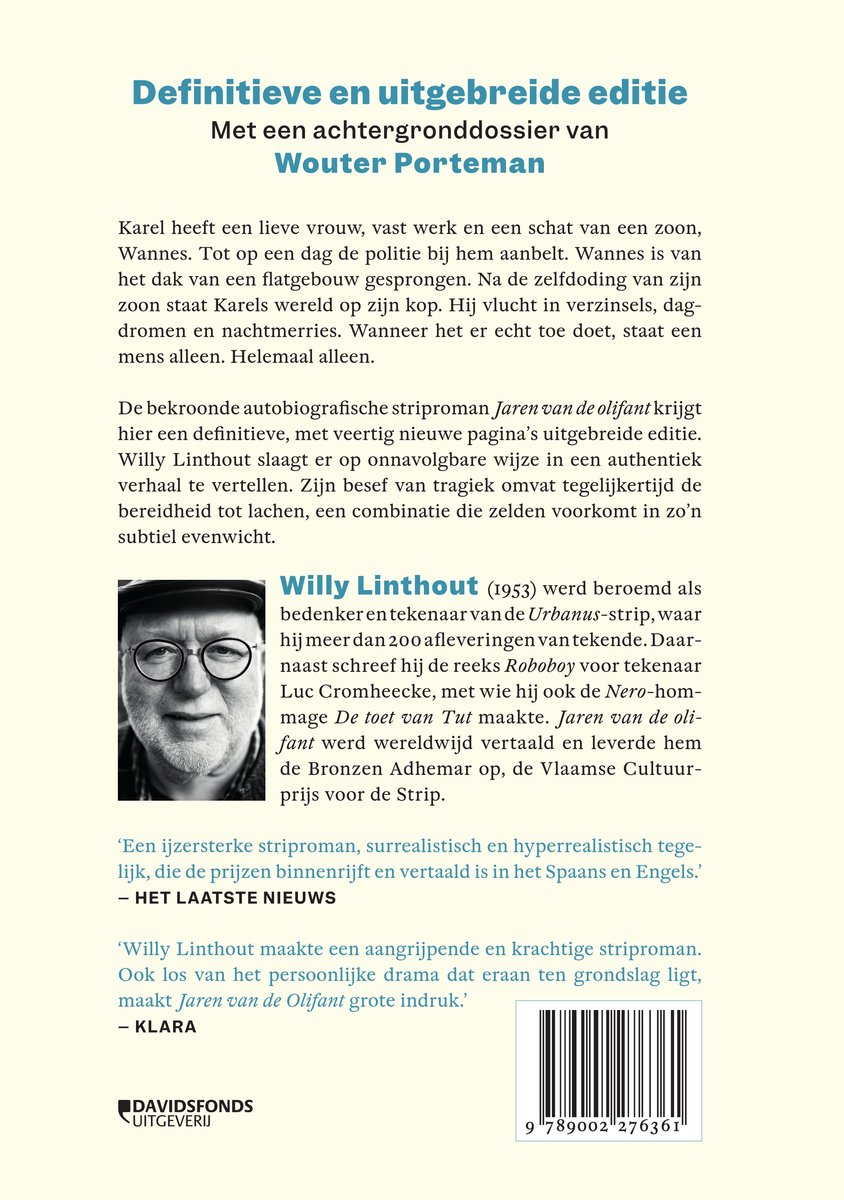 Jaren van de olifant - back cover