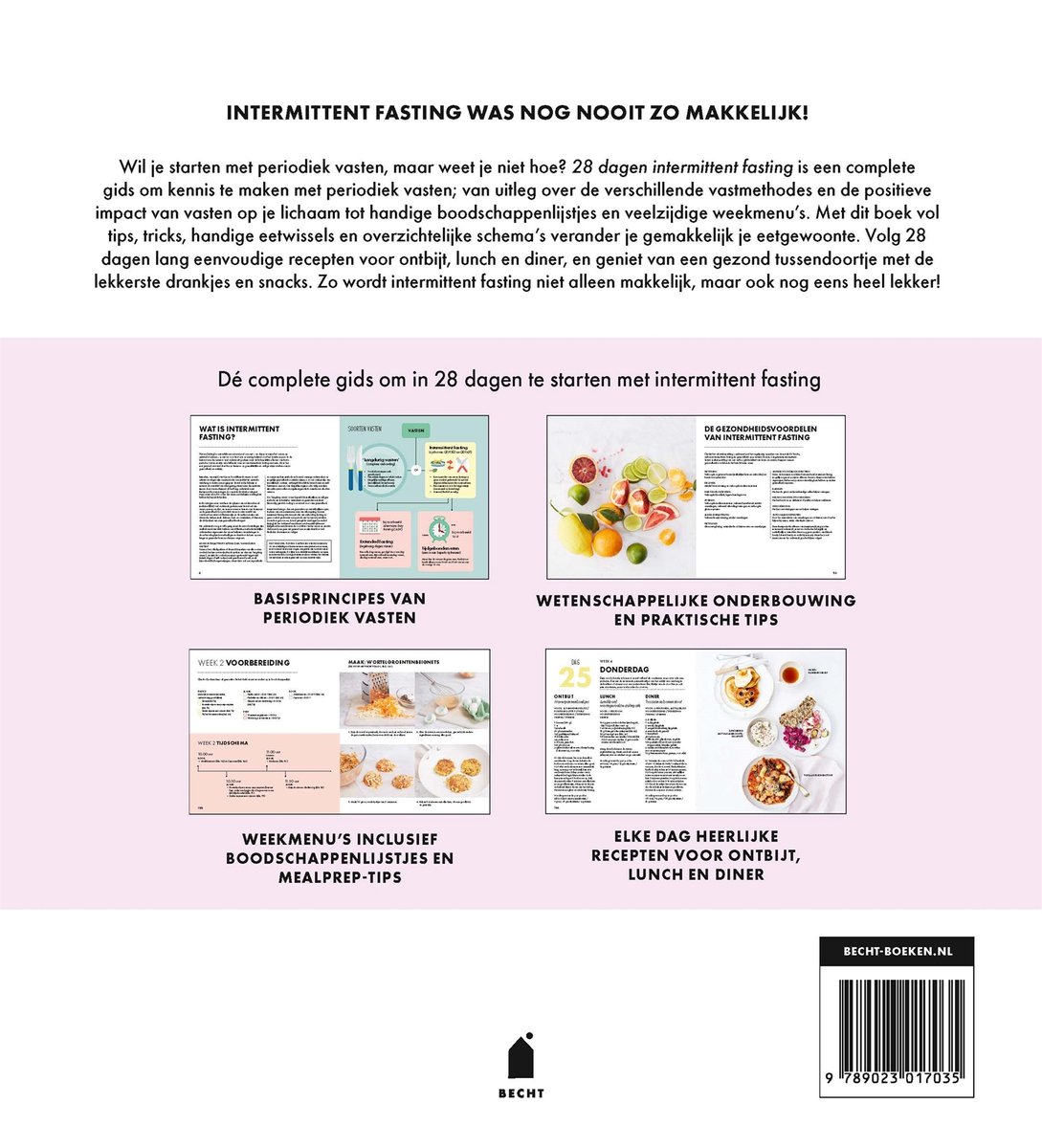 28 dagen intermittent fasting - back cover