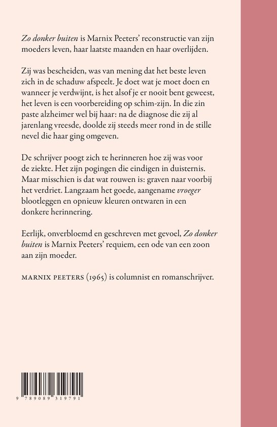 Zo donker buiten