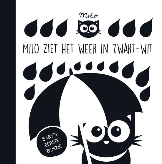 Milo ziet het weer in zwart-wit - cover