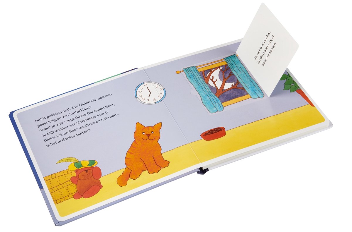 Dikkie Dik - Dikkie Dik wacht op Sinterklaas - back cover