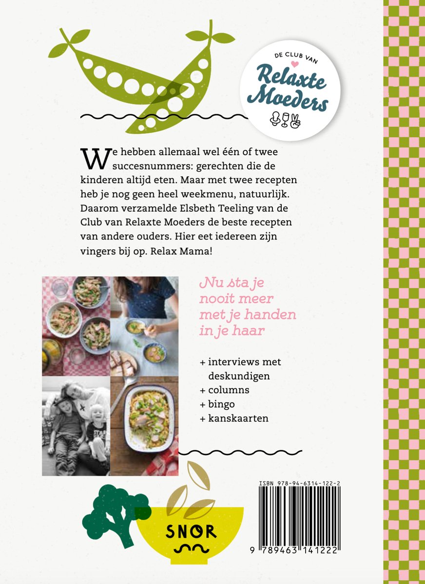 Relax mama in de keuken - back cover
