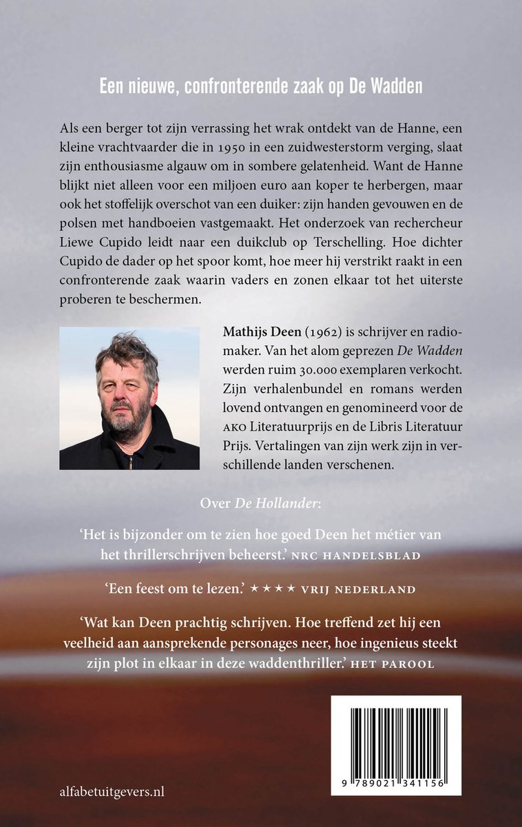 De Hollander 2 - De duiker - back cover