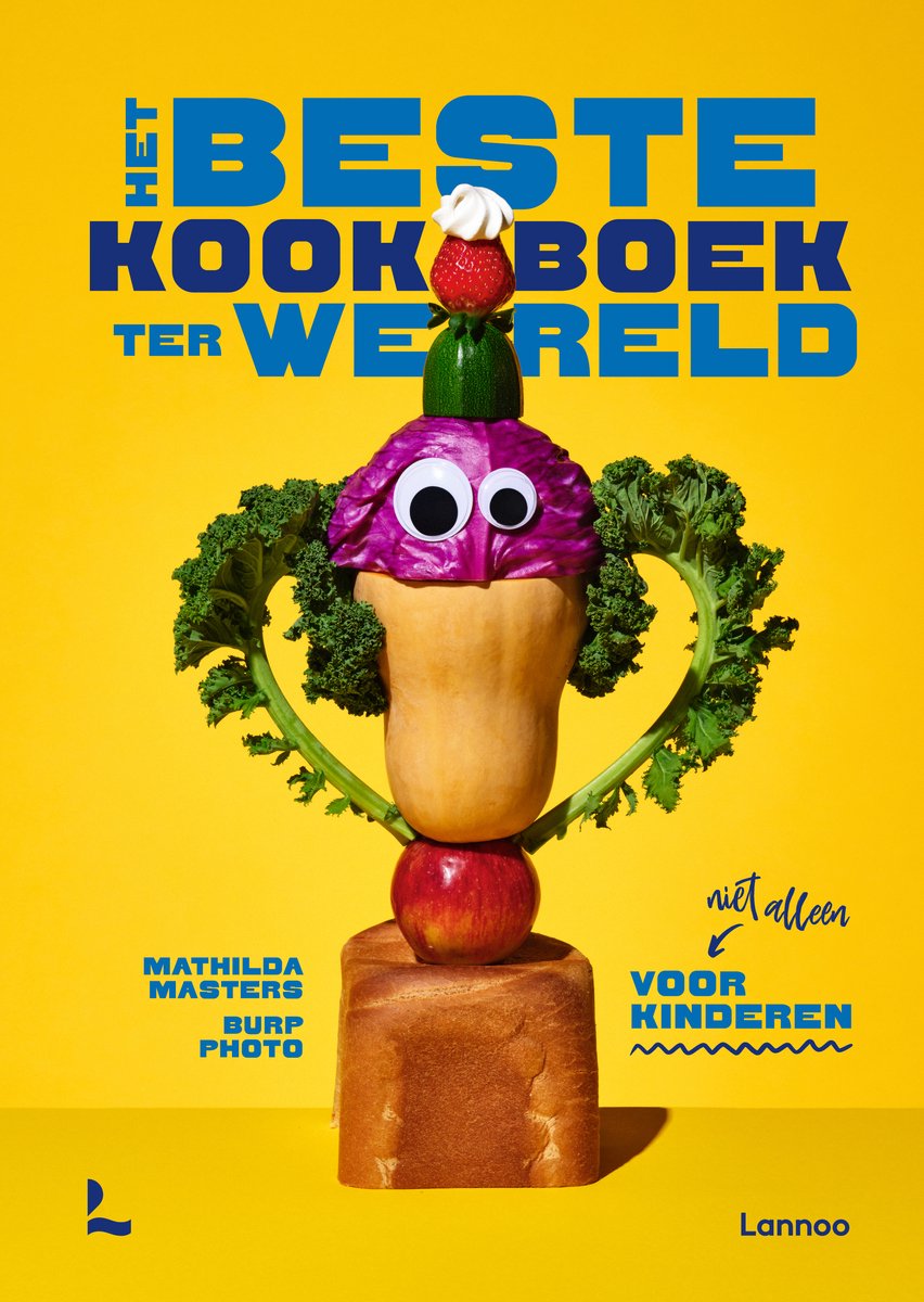 Omslag van Het beste kookboek ter wereld (en niet alleen) voor kinderen