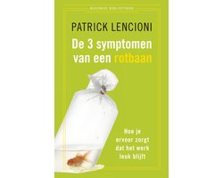 Omslag van De drie symptomen van een rotbaan