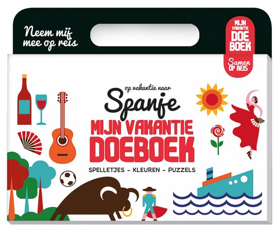 Mijn vakantiedoeboek - Spanje - cover