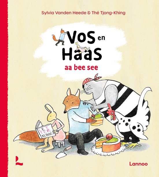 Vos en Haas aa bee see - cover