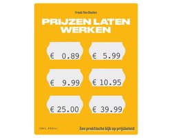 Omslag van Prijzen laten werken