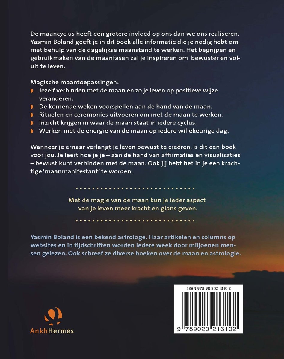 Leven met astrologie - Leven met de maan - back cover