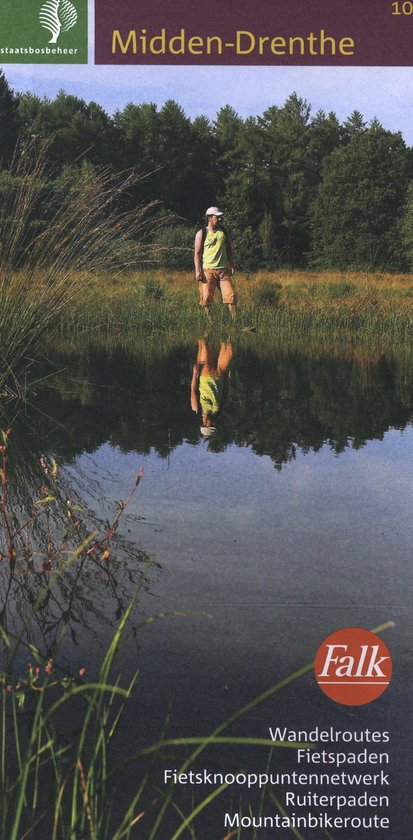 Wandelkaart 10. Midden-Drenthe - cover