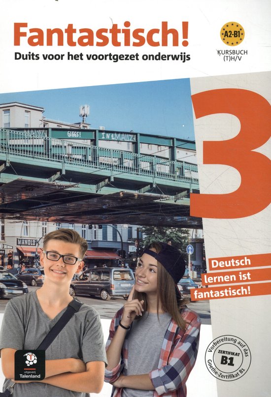 Fantastisch! 3 - Fantastisch! 3 - Kursbuch - Talenland versi ... - cover