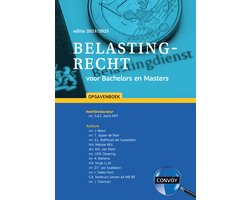 Omslag van Belastingrecht voor Bachelors en Masters 2024/2025 Opgavenboek