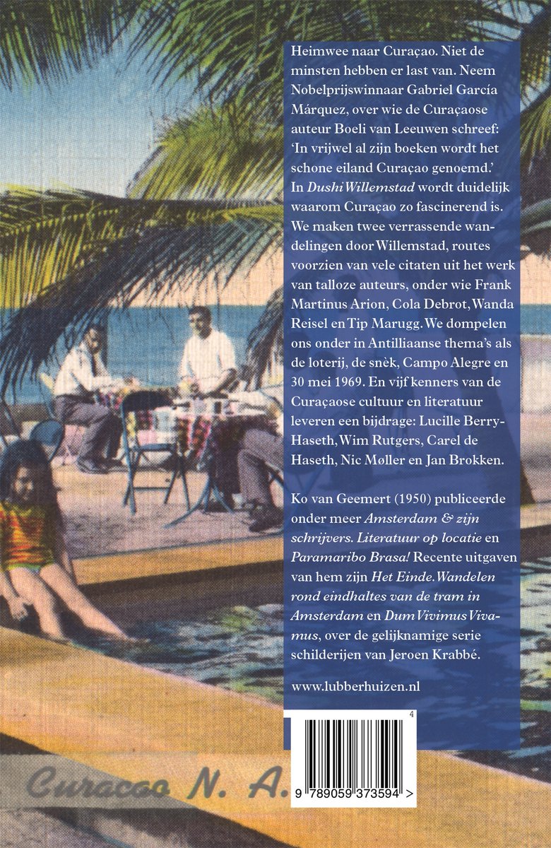 Het oog in 't zeil stedenreeks - Dushi Willemstad - back cover