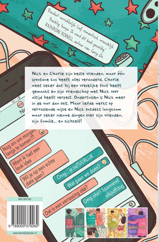 Heartstopper 2 - Nick en Charlie worden verliefd…