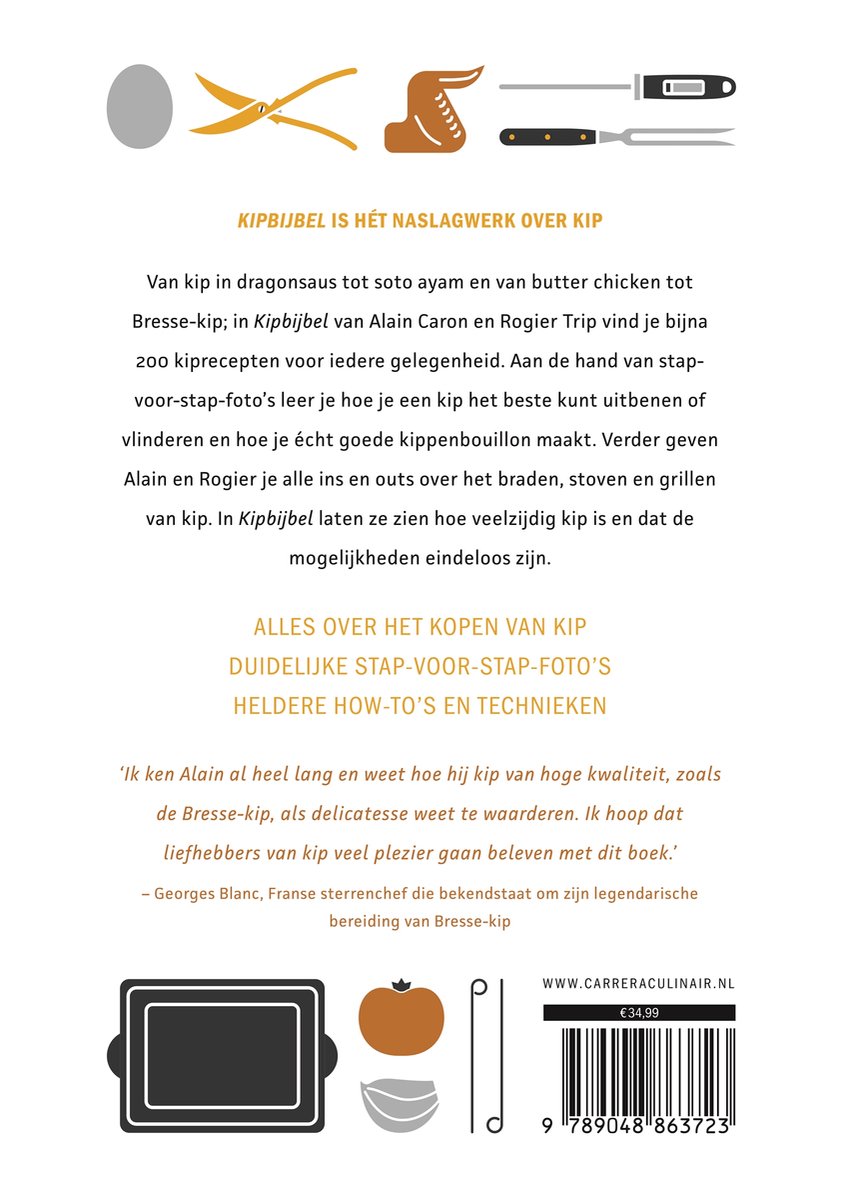 Kookbijbels - Kipbijbel - back cover