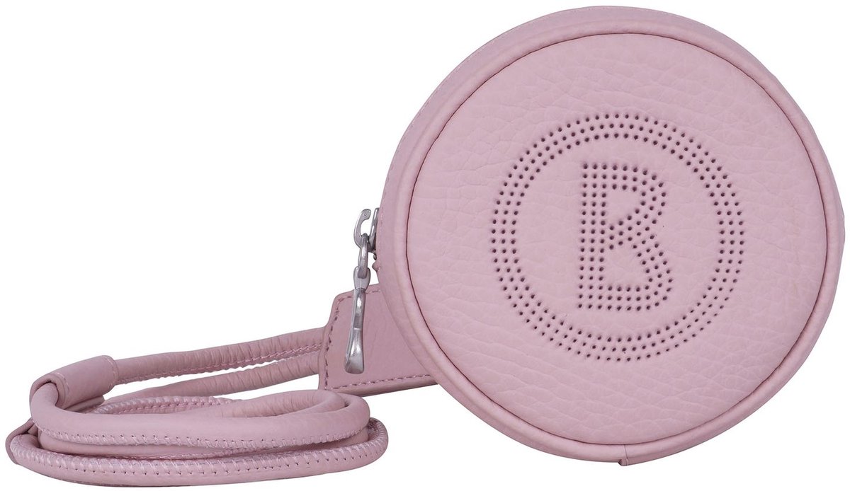 Bogner Leren Portemonnee Schoudertas Sulden Airin Neckpouch Rose Roze