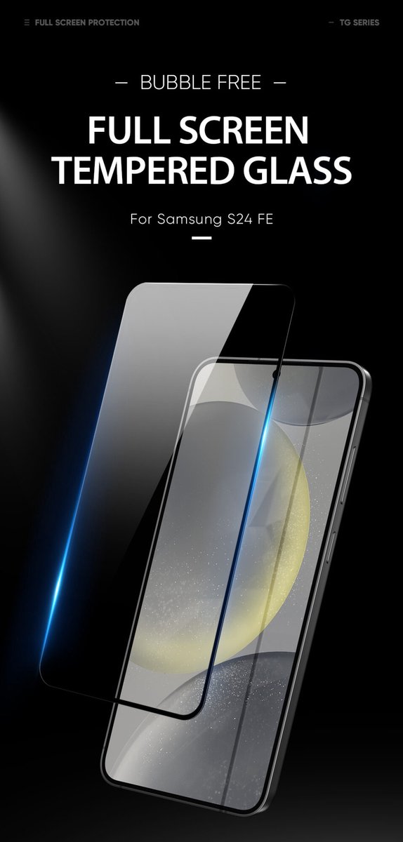 Dux Ducis Screen Protector Geschikt voor Samsung Galaxy S24 9H 0.33mm