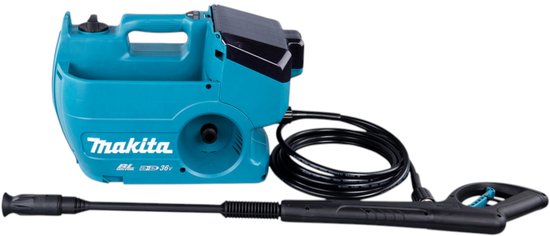 Makita DHW 080 G2K Snoerloze hogedrukreiniger 36 V ( 2x 18 V ) 80 bar 380 l/u Borstelloos + 2x accu 6.0 Ah - zonder lader van Merkloos	 — afbeelding 2
